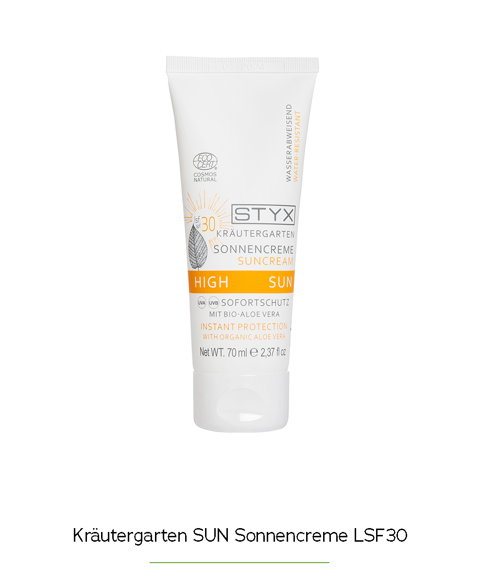 Kr&auml;utergarten SUN Sonnencreme LSF30 von STYX Naturcosmetic
